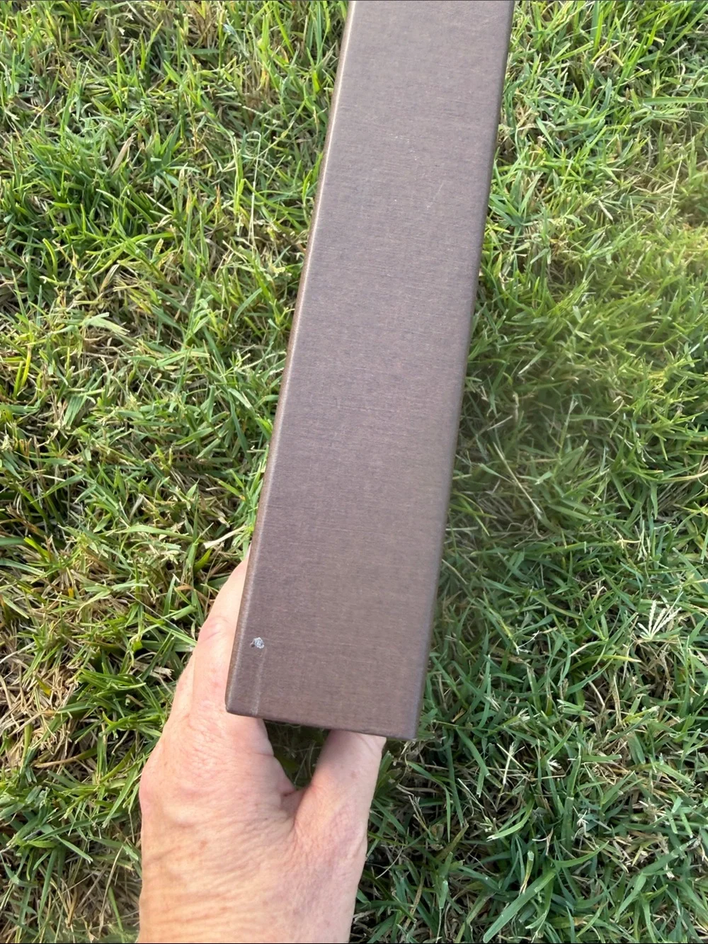 Louis Vuitton Brown Box with Beige Dust Bag for wallet